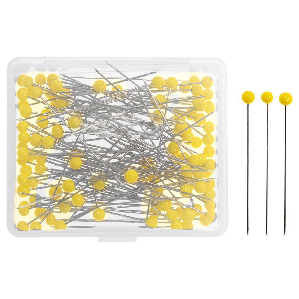 Glaskopf-Stecknadeln 45x0,6mm 20g